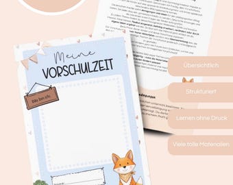 Der magische Vorschulwald mit Freddy – Über 150 Seiten liebevoll gestaltetes Vorschulmaterial als PDF
