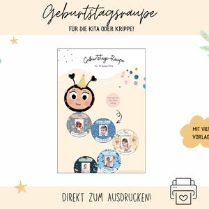 Verjaardagsrups voor kinderdagverblijf en crèche!