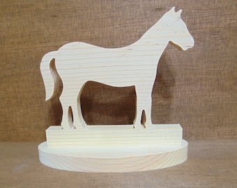 Scrollsaw Patterns, Horse Scroll saw Pattern, (pdf, dxf, svg, eps)