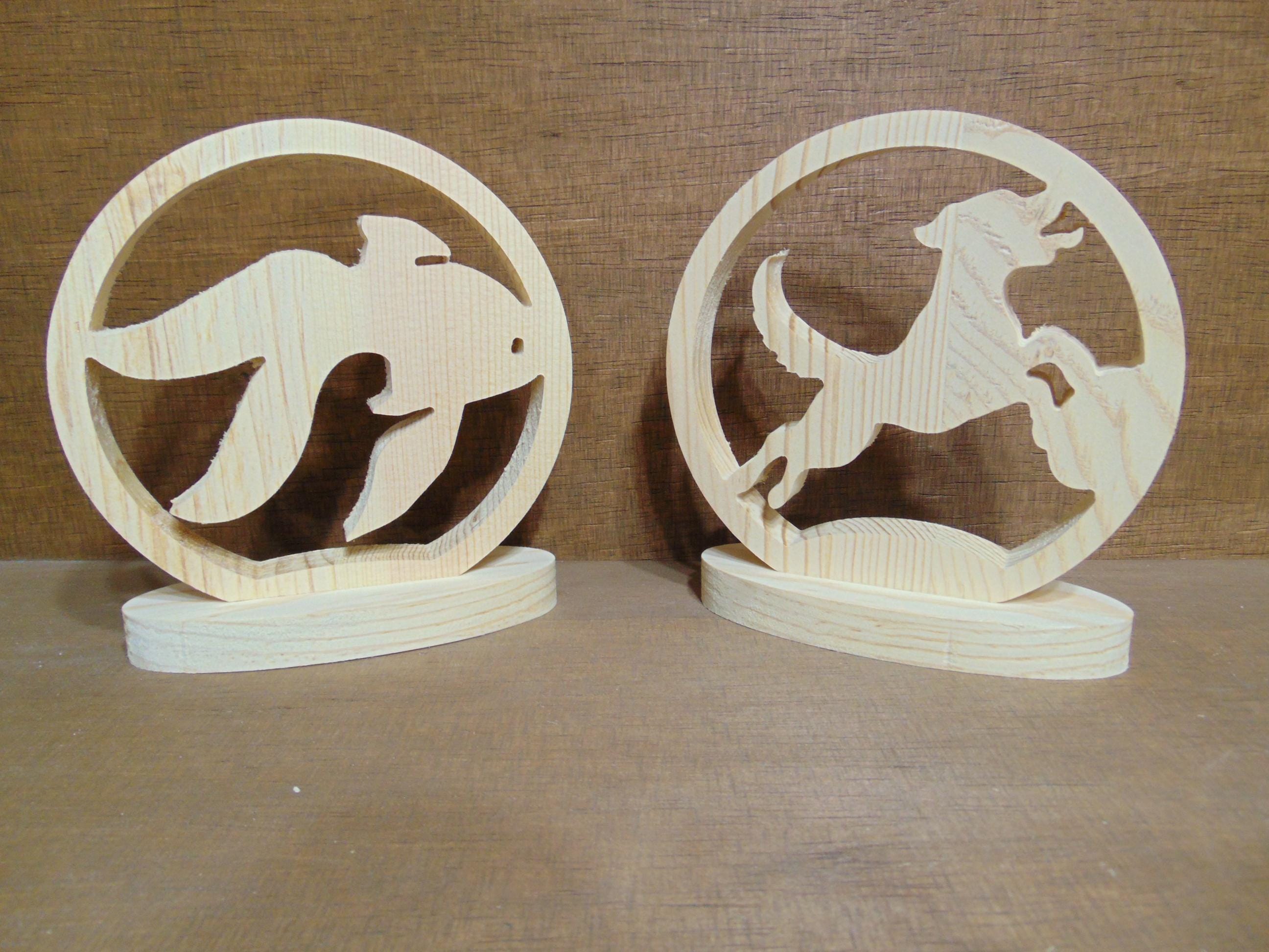 Scrollsaw Patterns, 4 - Scroll Saw Patterns, (pdf, Dxf, Svg, Eps) - Etsy