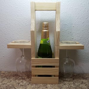 Wine Tote Woodworking Plan: Beginner DIY Project (PDF Download)