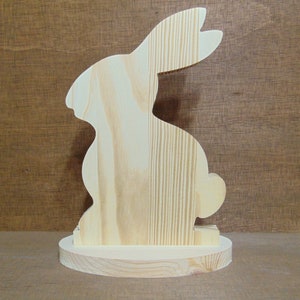 Scrollsaw Patterns, Rabbit Scroll saw Pattern, (pdf, dxf, svg, eps)