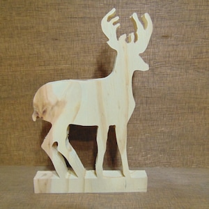 Scrollsaw Patterns pdf, Deer Scrollsaw Patterns, (pdf, dxf, svg, eps)