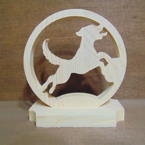 Scrollsaw Patterns, Dog Scroll saw Pattern, (pdf, dxf, svg, eps)