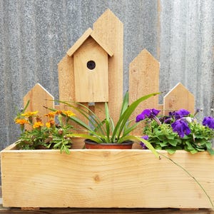 DIY Cedar Planter Box Plans: Woodworking Project (Digital Download) PDF Download