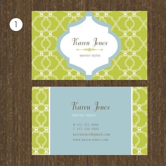 Items similar to 300 Business cards personalized Calling cards 4