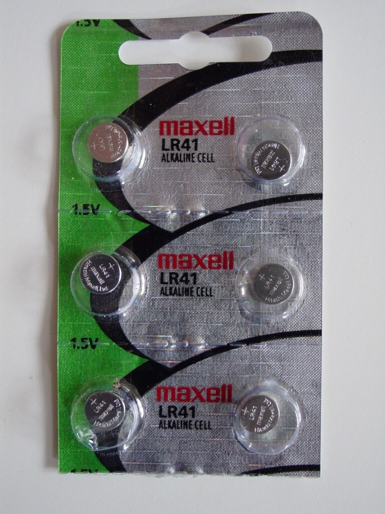 6-pack of Replacement LR41 Batteries for Needlelite Products 