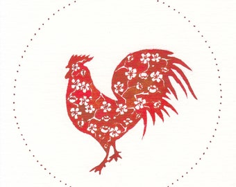 Year of the Rooster - Instant Download/Printable Art