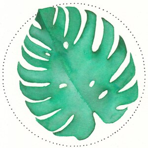 Monstera - Sofortiger Download/druckbare Kunst