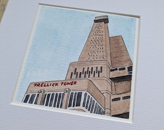 Trellick Tower v1 (art print)