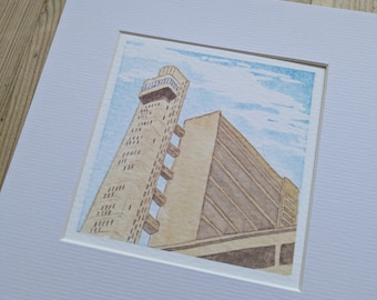 Trellick Tower v3 (art print)