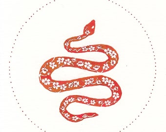 Year of the Snake - Instant Download/Printable Art