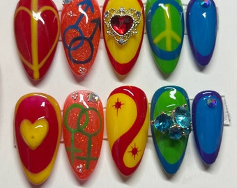 Prensa en las uñas Forever Pride