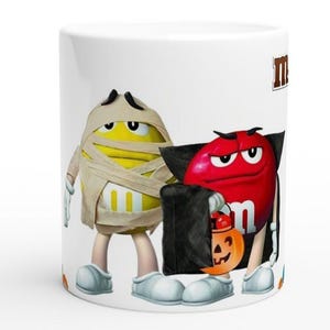 Halloween Special Edition M&M&#39;s Mug - 11oz - Fun Costumed Candy Design