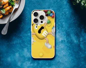 Coque IPhone X Motif M&M's - En Silicone/TPU, Protection Fun, Envoi Suivi, Neuf Case Scenario