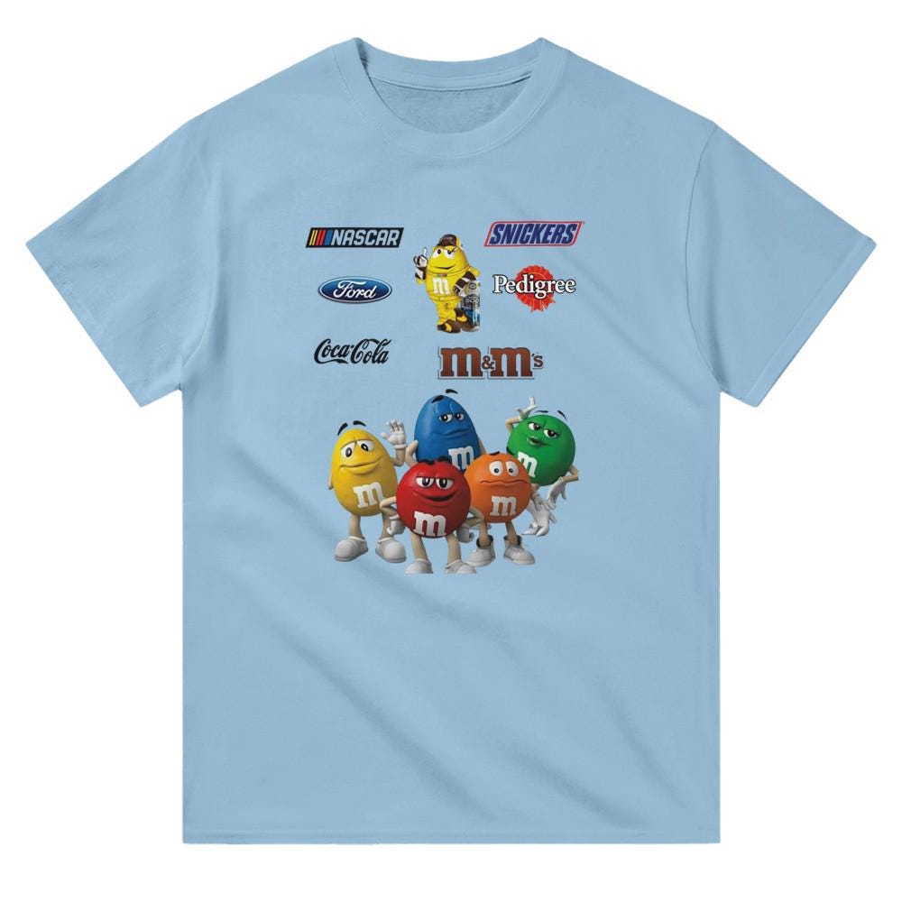 m&m's レーシング シャツ M&m's Limited Edition T-shirt - Unique Character Design