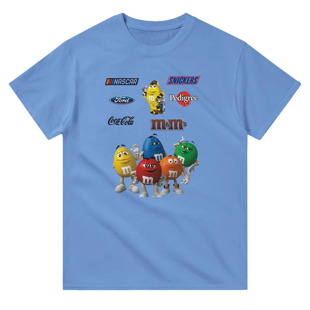 新品未使用M&M PRINT L/S T-SHIRT ASHＬ M&m's Limited Edition T-shirt - Unique Character Design