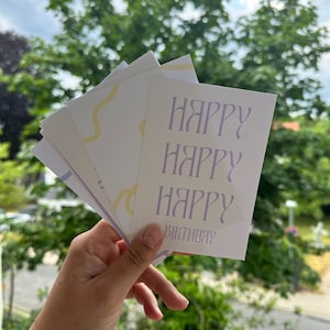 postcard set “minimalpost” joy cards