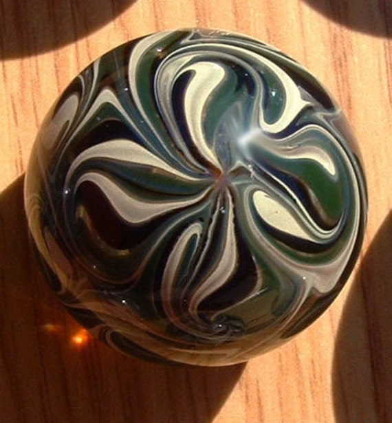 Round Cabinet Knob Glass Drawer Pull Green Black Tan Etsy