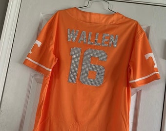 Orange Wallen Concert Jersey