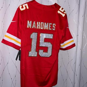 Patrick Mahomes Rhinestone Jersey