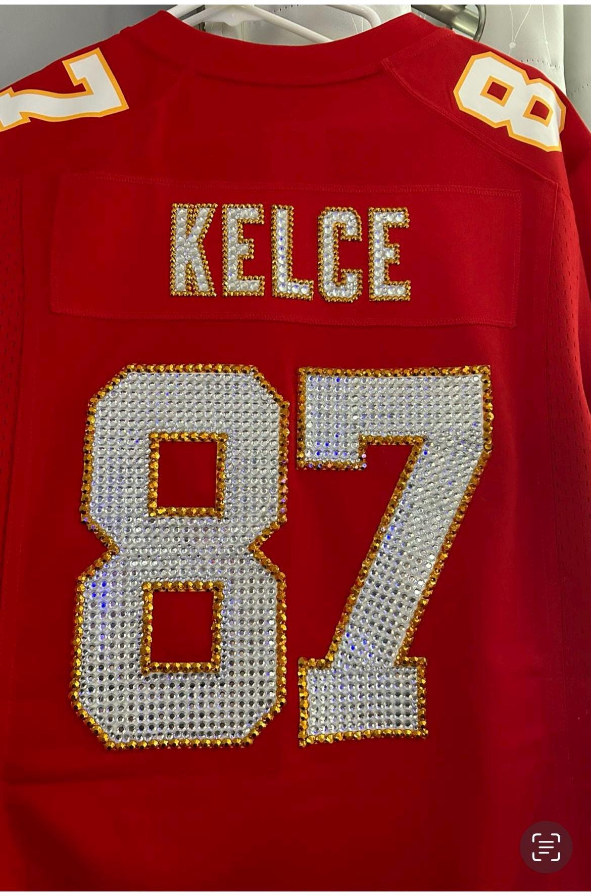Travis Kelce Costume JOE DELANEY Unsigned Custom Kansas City