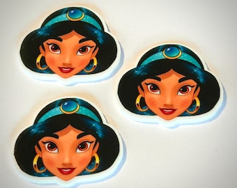 3 Jasmine Planar Resins | parks, magical vacation, Flatbacks | Craft Supplies, Aladin birthday