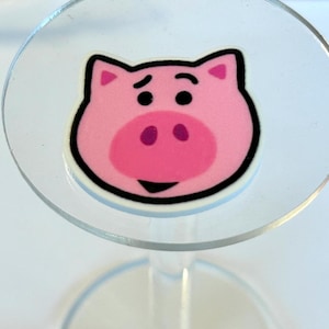3 Ham  Planar Resins | parks, magical vacation, Flatbacks | Craft Supplies, toy pig birthday