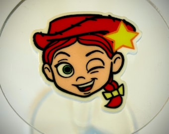 3 Jesse Planar Resins | parks, magical vacation, Flatbacks | Craft Supplies, toy cowgirl Jessie, birthday