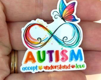 3 Autism neurodivergent planar Resins, hair bow centers, keychain supplies, ASD