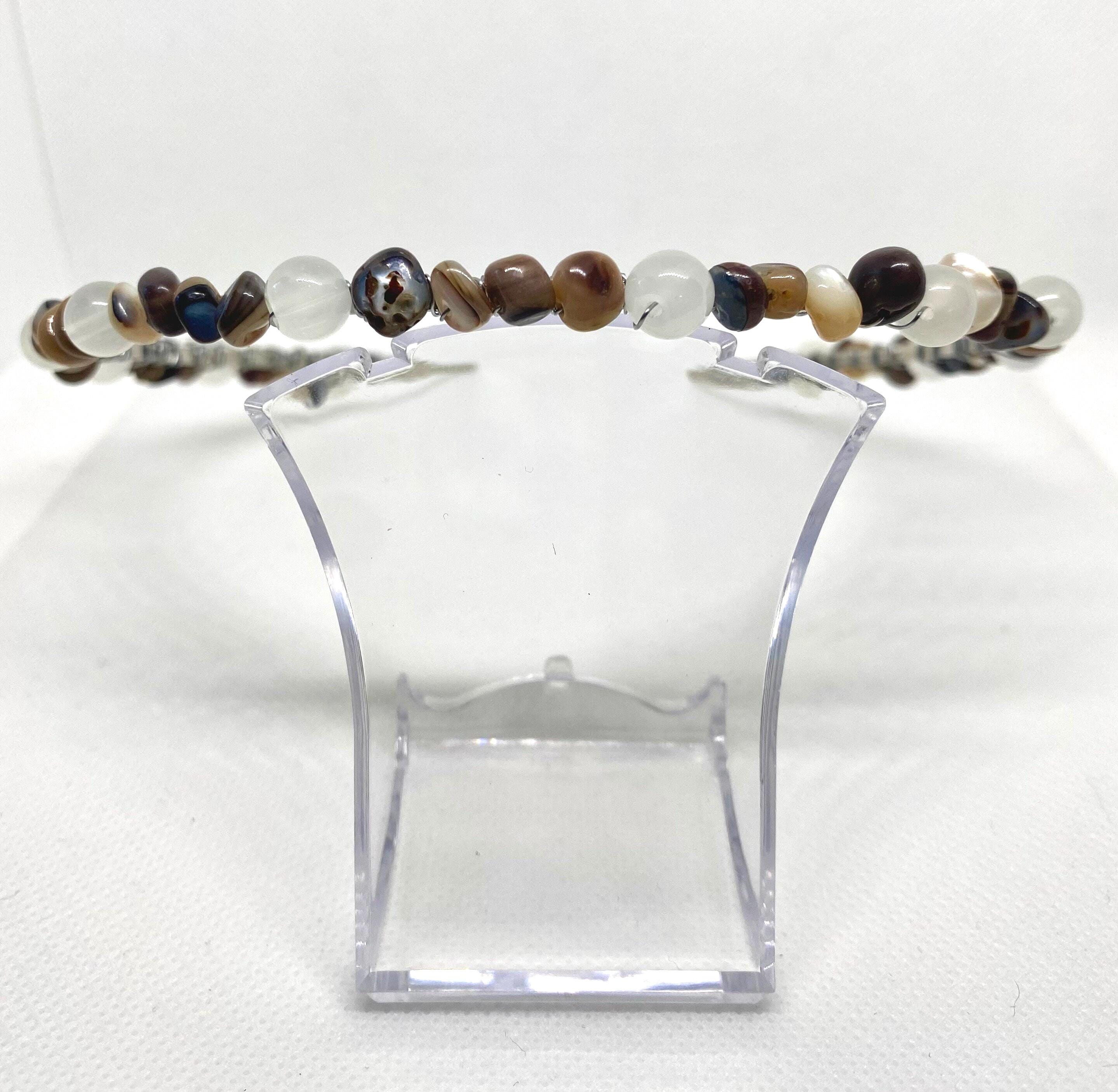 Natural Crystal Stone Headband - Etsy