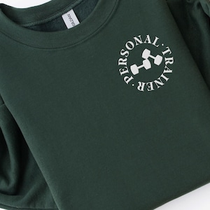 Embroidered Personal Trainer Gift Fitness Trainer Sweatshirt Gym Gift Trainer Sweatshirt Fitness Coach Gifts Trainer Shirt Gym Trainer Gifts