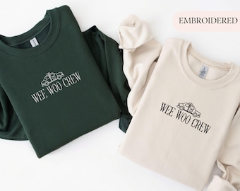 Embroidered Police Sweatshirt, Police Sweater, Gift for Police, Police Dispatch, Police Gifts, Dispatcher Sweatshirt, Police Wife Shirt