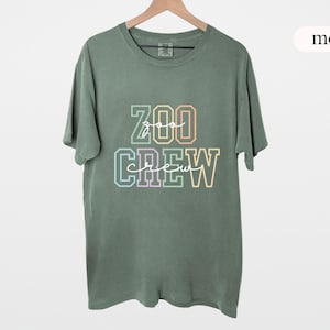 Camiseta da equipe do zoológico, camiseta para viagem ao zoológico, camiseta para viagem em família, camiseta para família no zoológico, camiseta para tratador de zoológico, camiseta para zoológico, presente para amantes de animais, camiseta para vida selvagem