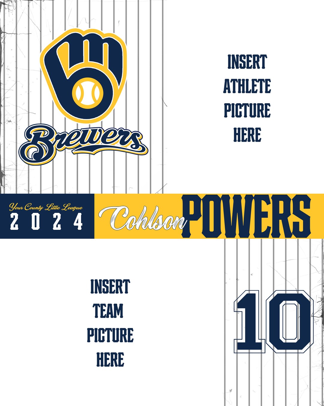 Editable Baseball Memory Mate | Photoshop - Etsy