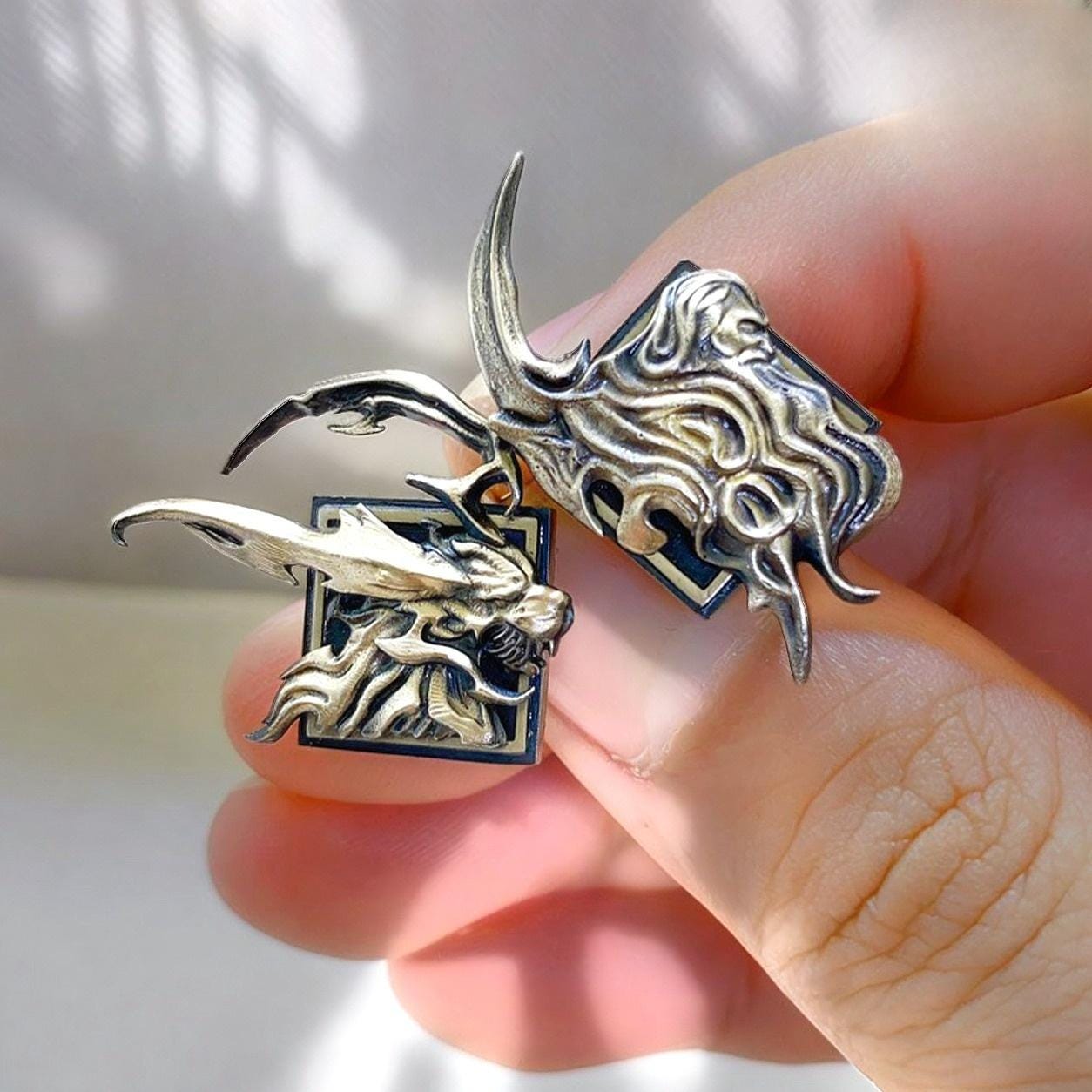 PREMIUM Handmade Final Fantasy XVI Eikons Dominant Enamel