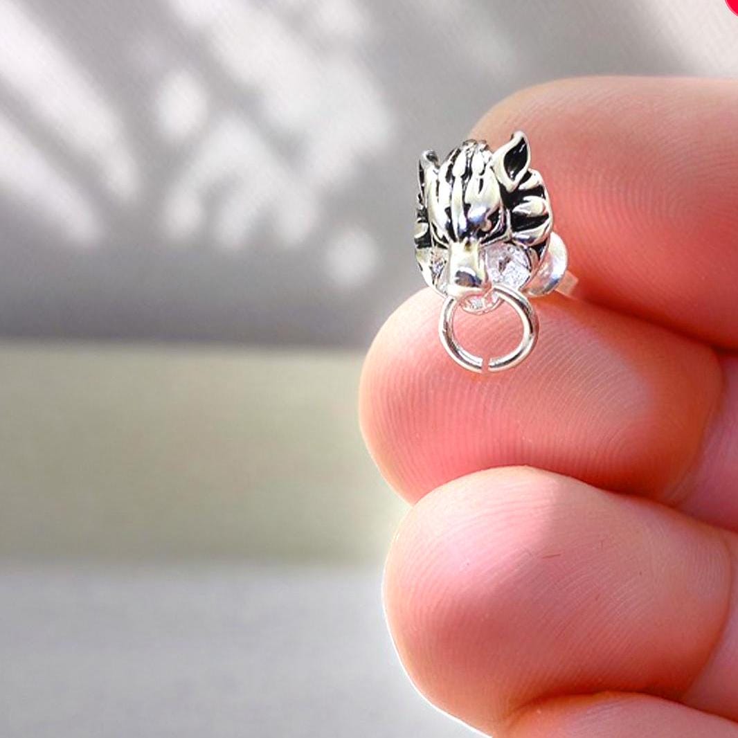 プレミアムシルバー950製ファイナルファンタジーVIIクラウドイヤリング