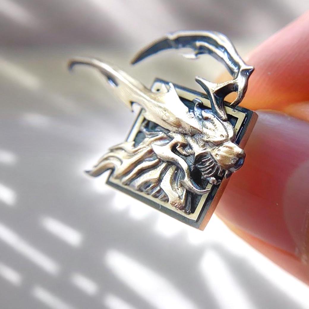PREMIUM Handmade Final Fantasy XVI Eikons Dominant Enamel Pin