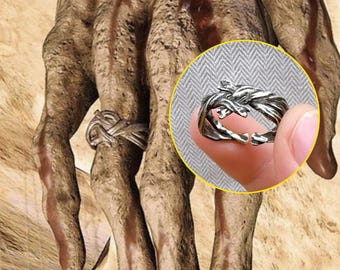 EXCLUSIVE Miquella's Ring, Eld.en Ring Silver 950 Ring, Handmade Miquella's Ring Pattern Jewelry