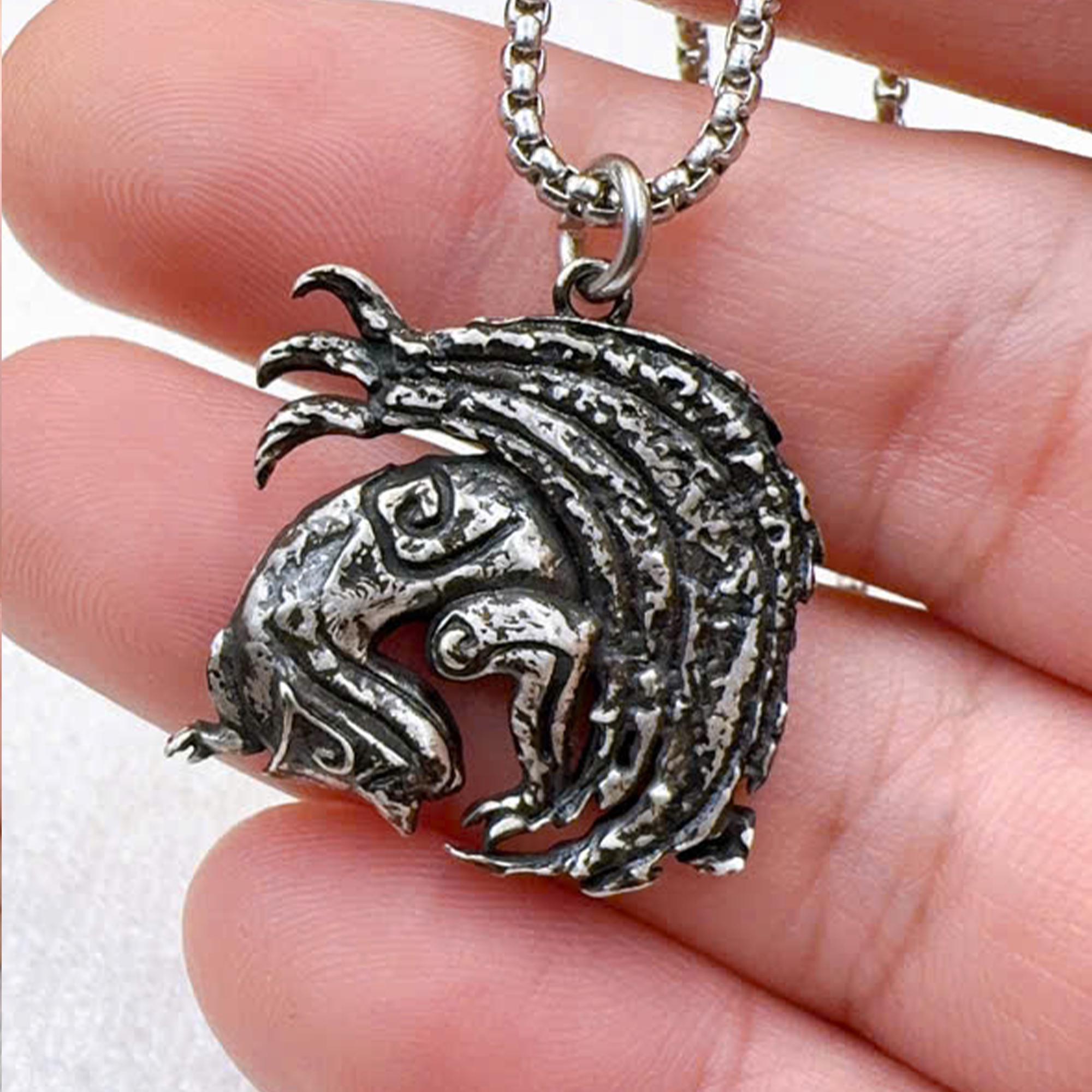 EXCLUSIVE Fanmade Monster Hunter - Monster Symbol V2 Necklace