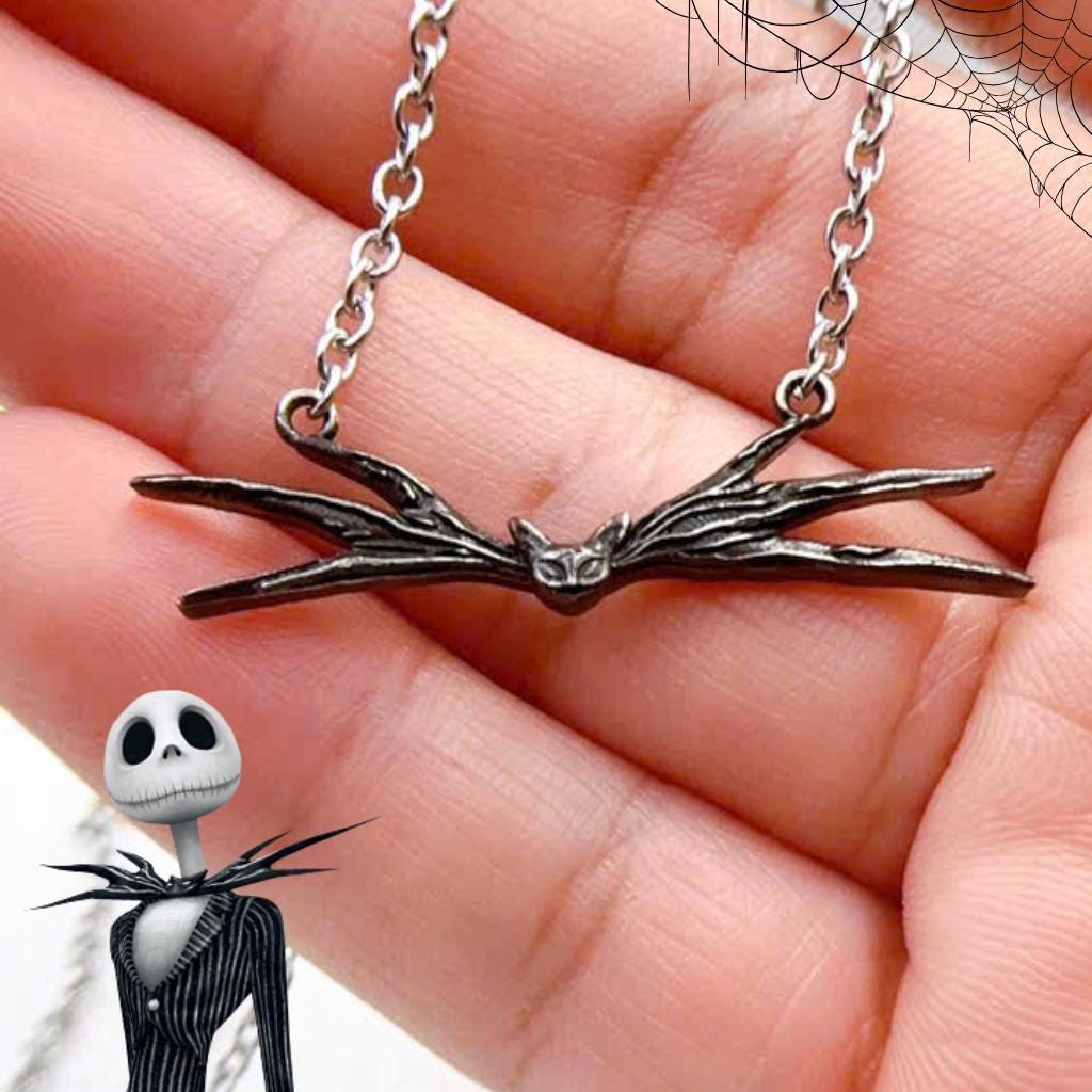 Jack Skellington Christmas Necklace