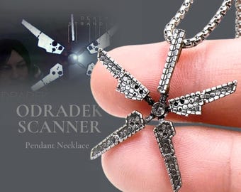 Death Stranding Odradek Scanner Pendant Necklace, Gaming Jewelry, Halloween gamer cosplay, Christmas Gift, kojima fan, horror game pendant