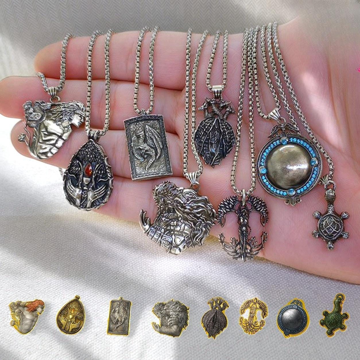 Elden ring necklace talisman - Etsy 日本