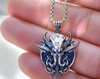 PREMIUM Fanmade Baldur's Gate 3 Halskette Handmade Silber 950, Baldur's Gate 3 Anhänger, Baldur's Gate 3 Schmuck