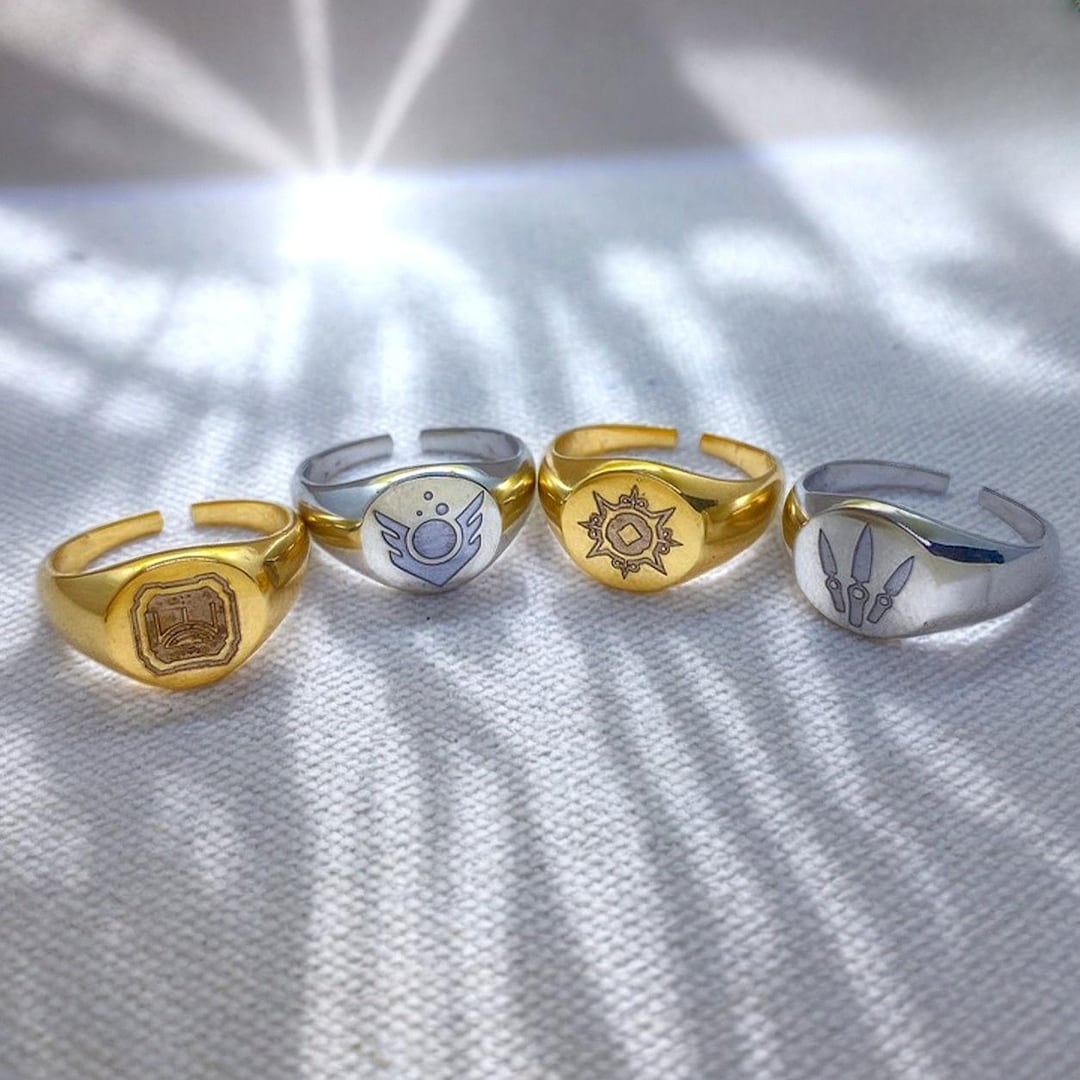 EXCLUSIVE Fanmade Valorant Ring, Custom Sterling Silver/gold Valorant ...