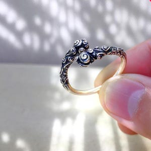 EXCLUSIVE Fanmade Black Myth Wukong Bar Ring,Handmade Silver Monkey King Bar Custom Ring, Perfect Gift for Wukong and Chinese Mythology Fans