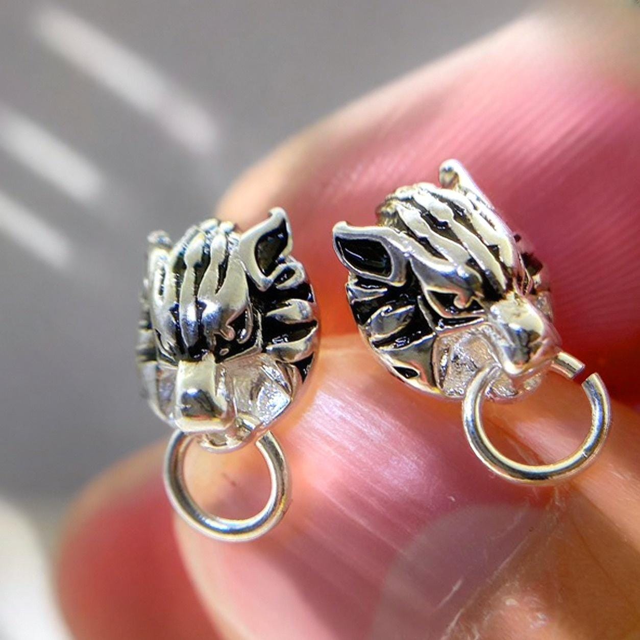 プレミアムシルバー950製ファイナルファンタジーVIIクラウドイヤリング