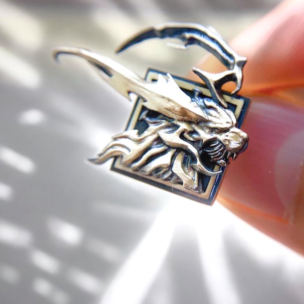 ピンズ・ピンバッジ・缶バッジ Final Fantasy XVI Clive Pixel Pin PREMIUM Handmade Final Fantasy XVI Eikons Dominant Enamel Pin