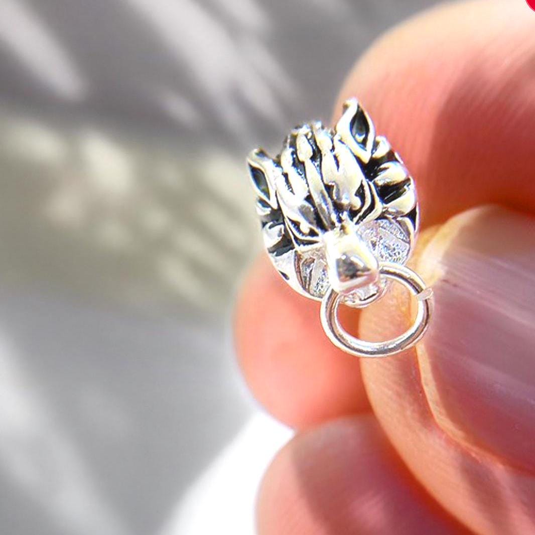 プレミアムシルバー950製ファイナルファンタジーVIIクラウドイヤリング