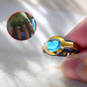 EXCLUSIVE Handmade Harbor Valorant Ring, Sterling Gold/Silver Custom ring,Ideal Unisex Signet Ring for Valorant Fans and Cosplay Enthusiasts